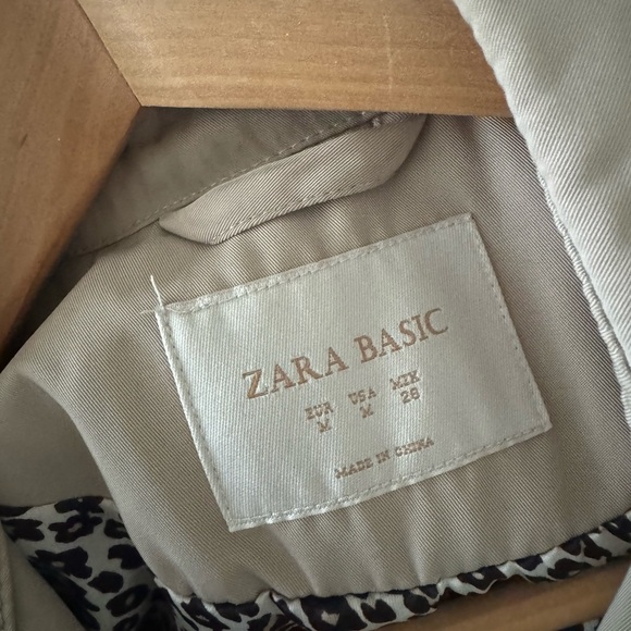 Zara khaki trench coat - Picture 7 of 7